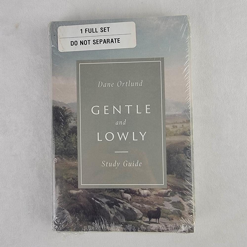 Gentle and Lowly Book and Study Guide Set Dane Ortlund Crossway New Sealed